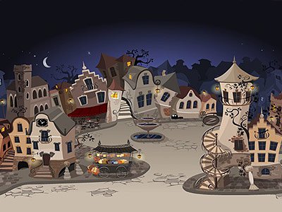 ilustracja-miasto-noca